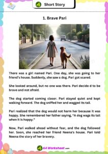 Top 10 Short stories in english for real moral values to print a4 size PDF download Worksheet